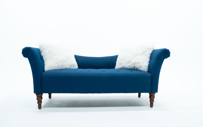 Blue couch