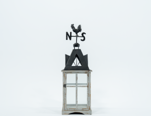 Rooster Weather Vane Lantern