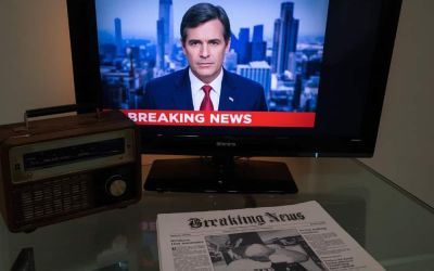 TV and newspaper